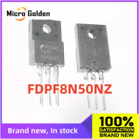 (5-20pcs) FDPF8N50NZ 8N50 TO-220F 8A 500V MOSFET Best Quality New Original In Stock