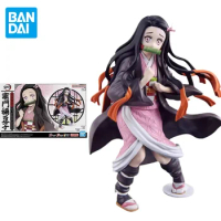 Bandai Original Demon Slayer Anime Kamado Nezuko Action Figure Assembly Model Toys Collectible Model Ornament Gifts for Children