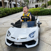 【奔雷國際】藍寶堅尼兒童電動車 尊爵版 SX2018SE SVJ 雙驅單人座(玩具汽車 搖搖馬 玩具車 小朋友生日禮物)
