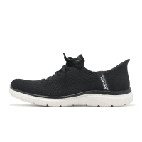 Skechers 休閒鞋 Virtue-Divinity Slip-Ins 女鞋 黑 白 透氣 輕量 懶人鞋 健走鞋 104421BKW