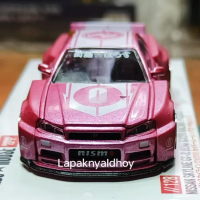 KAIDO HOUSE X MINIGT NISSAN SKYLINE R34 PINK V1 (LOOSE)