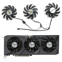 3 fan Brand new 78MM 4PIN PLD08010S12HH RTX3060 GPU fan for Gigabyte GeForce RTX 3060 3070 Gaming RT