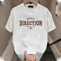 [T-shirt 100% kapas 220GSM berkualiti tinggi] T-shirt lelaki GXG warna solid, T-shirt kapas bercetak