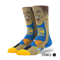 STANCE S. CURRY-男襪-NBA卡通襪