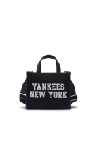 MLB VARSITY JACQUARD CANVAS SMALL TOTE BAG NEW YORK YANKEES