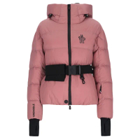 【MONCLER】秋冬新款 女款 BOUQUETIN 連帽滑雪羽絨外套-粉色(0號USA-XS、1號USA-S、2號USA-M)