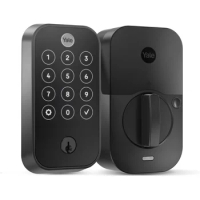 Yale Assure Lock 2 Touch (New) - Fingerprint Door in Black - Unlock with Your Code or-YRD420-F-BLE-BSP-