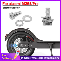Electric Scooter Rear Wheel Fixed Bolt Screws For Xiaomi M365/Pro E-Scooter Kickscooter Stainless Steel Screws Replacement Parts