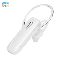 300pcs/lot Fashion Wireless Bluetooth Headset Universal Ear-hanging Type Bluetooth Earphone with Charging Cable for Sony HTC LG