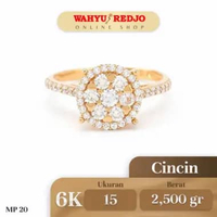 Cincin Emas Kadar 6K Wahyu Redjo CC-6K 27611857PMR