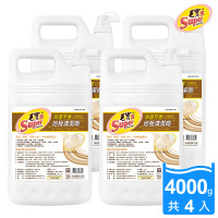【毛寶】除菌芳香地板清潔劑-木質松香(4kgX4入)