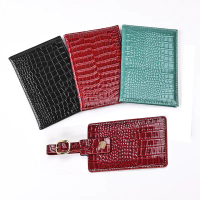 {Hot}     Passport Cover Pu Leather Travel ID Credit Card Passport Holder Case Wallet Purse Bags Wom