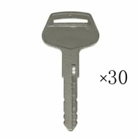 30pc key 256255 PC-7 copper key For Komatsu ignition key excavator -7 special key