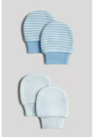 Mothercare My First 2 Pack Cotton Baby Mitts