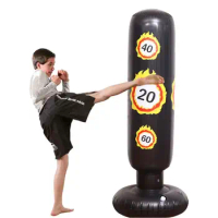 Inflatable Punching Bag for Kids - 63 Inflatable Kid Boxing Bag - Children  Sports Toy Free Standing Bounce Back Tumbler for Sparring Boxing Bag