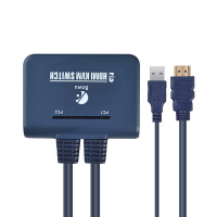 【免運活動中】BOWU 2埠HDMI 4K2K KVM電腦切換器(HR021)