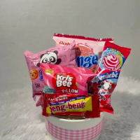 Hadian Hampers Snack Anak Anak || Parcel Ulang tahun Murah || Hampers Snack Lebaran