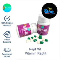 Rept Vit by Mr Vet, Vitamin Reptil, Rept Vit Capsul, Sulcata, Pardalis