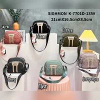 SALE TAS WANITA ORI SIGHMON KANVAS 2IN1 SLEMPANG JINJING SGH7701 3SLETING