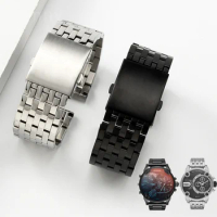 Solid Stainless Steel Watch Strap for Diesel Dz7256 Dz7291 Dz7257 Men's Solid Watch Bracelet Watchband Belt 22 24 26 28 30mm
