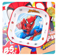 蜘蛛俠 - MARVEL | 兒童方形碟 (科學瓷)