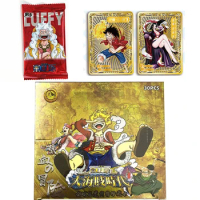 Free Shipping One Piece Luffy Hancock Anime Characters Rare Collection Flash Card Cartoon Toys Booster Gift Box Christmas Gift