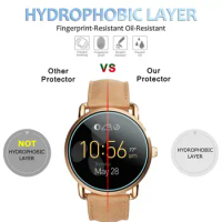 9H Tempered Glass Screen Protector for Fossil Q Wander Gen 2 Smart Watch