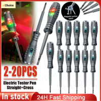 ANENG B05 Word/cross Screwdrivers Indicator Meter Electric Pen Insulated Electrician Highlight Pocket Tester Pen Tools 2-20pcs
