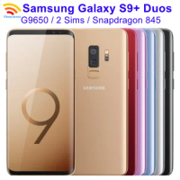 Samsung Galaxy S9+ S9 Plus Duos G9650 Dual Sim Original 6.2" 6GB RAM 64/128/256GB ROM Snapdragon NFC 4G LTE Android Cell Phone