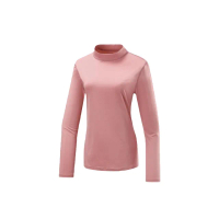 【Mountneer 山林】女遠紅外線保暖衣-粉紅-32K62-31(t恤/女裝/上衣/休閒上衣)