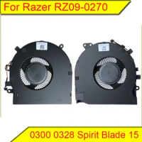 For RAZER RZ09-0270 0300 0328 Ling Blade 15 Standard Edition CPU graphics card cooling fan