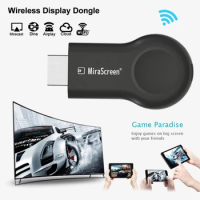 Wireless Mirascreen E8 Miracast Wireless Mirror Same Screen 5G WIFI Display for iOS Android Dongle TV Stick for Chromecast