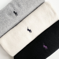 美國百分百【全新真品】Ralph Lauren 圍巾 羊毛 配件 冬季 RL 披肩 小馬 POLO 素面 三色 CH49