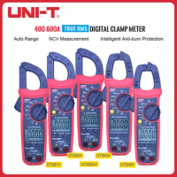 UNI-T Digital True RMS Clamp Meter Auto Range Voltmeter Pliers Ammeter UT201+/UT202+/UT203+/UT204+