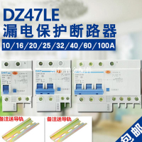 正泰家用漏電開關DZ47LE 1P 2P 3P+N 4P 10/16/20/32/60A斷路器63[領邦五金配件]