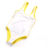 ชุดว่ายน้ำเด็กผู้หญิงสำหรับเด็ก4yrs ถึง12yrs บิกินี่การ์ตูนสีเหลืองชุดว่ายน้ำเด็ก Beach Holiday ว่ายน้ำ Wear Cover Up