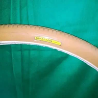 Ban luar sepeda 26x1 3/8 Sepeda jengki SWALLOW warna coklat - Ban luar sepeda jengki - Ban luar sepe