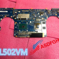 Original FOR ASUS GL502VM LAPTOP MOTHERBOARD GL502VM MAINBOARD WITH I7-6700HQ AND N17E-G1-A1 GTX1060M 100% Test OK