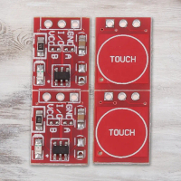 10pcs auto Locking Touch Switch Sensor Single-circuit Transformation Touch Switch 2.5-5.5v Inching C