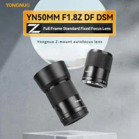 YONGNUO Camera Lens YN50mm F1.8Z DF DSM Full-Frame Auto Focus Z-Mount Lens for Nikon Z9 Z7 Z5 Z6 Z50 ZFC
