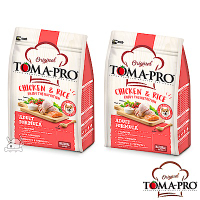 TOMA PRO 優格 高適口性 雞肉+米 成犬 飼料 7公斤 2包