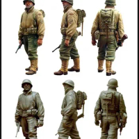 1/35 Resin Soldiers: World War II US Army Saves Private Ryan