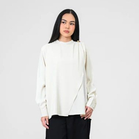Geulis.id CARYS BLOUSE / BLOUSE WANITA L BEIGE