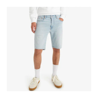 【LEVIS 官方旗艦】男款 405低腰膝上彈性牛仔短褲 Performance Cool 熱賣單品 39864-0138