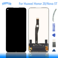 100% Tested For Huawei Honor 20 LCD Display Touch Screen Digitizer Assembly Replacement For Huawei Nova 5T + Tools