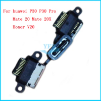 10pcs For Huawei P30 P30 Pro Mate 20 Mate 20X Honor V20 USB Female Connector Port USB Jack Connector Charging Data Socket