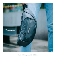 tas waistbag Trackle Soteria WB 005 canvas  sling Pinggang Pria Slingbag Cowok