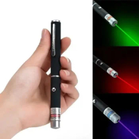 Green/Red/Blue Light Single-Point Pointer Pointer Pen Green Laser Flashlight Laser Light Guide Finger Star Sales Pen
