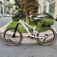 Kalosse Disc Brakes Soft-Tail Frame 30Speed Mountain Bike 26/27.5*17 Mountain Bicycle