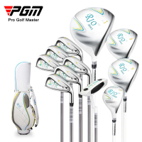 ชุดเซ็ทไม้กอล์ฟ ผู้หญิง PGM LTG014 พร้อมถุงกอล์ฟ PGM RIO 2016 II ก้านกราไฟต์ FLEX-LADY